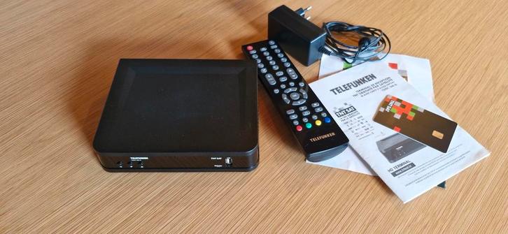 Décodeur TNT SAT Telefunken, Caravans en Kamperen, Mobilhome-accessoires, Ophalen