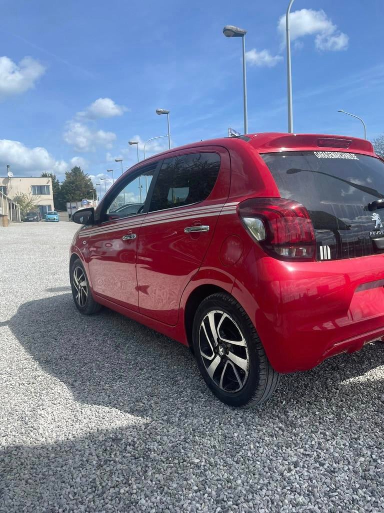 Peugeot 108 (bj 2017), Auto's, Peugeot, 4 zetels, Gebruikt, Zwart, Handgeschakeld