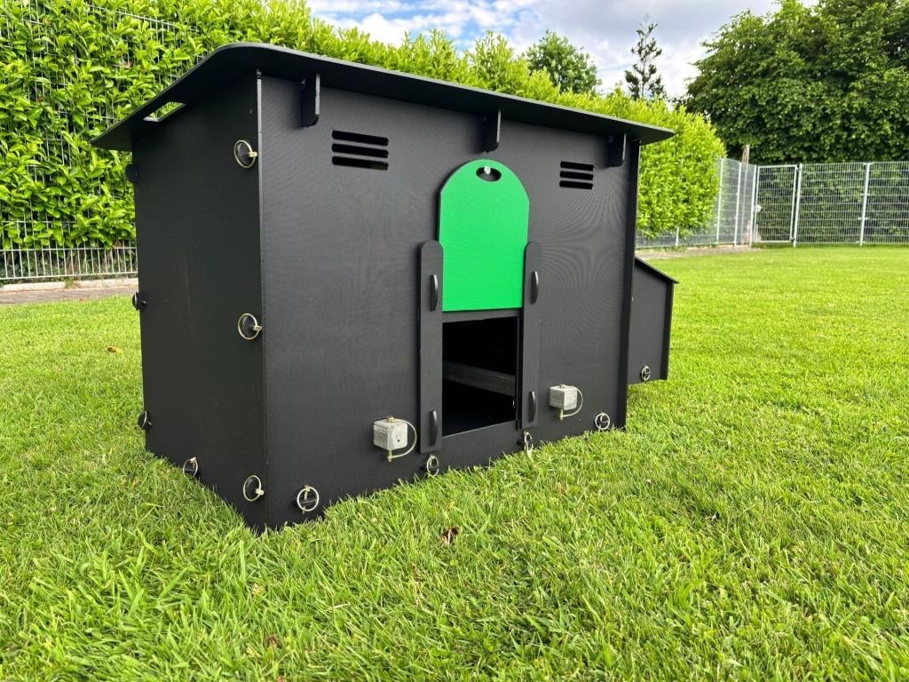 Pluverdi kippenhok Berlin (3-6 kippen): OP VOORRAAD, Dieren en Toebehoren, Ophalen of Verzenden, Nieuw, Kippenhok of Kippenren