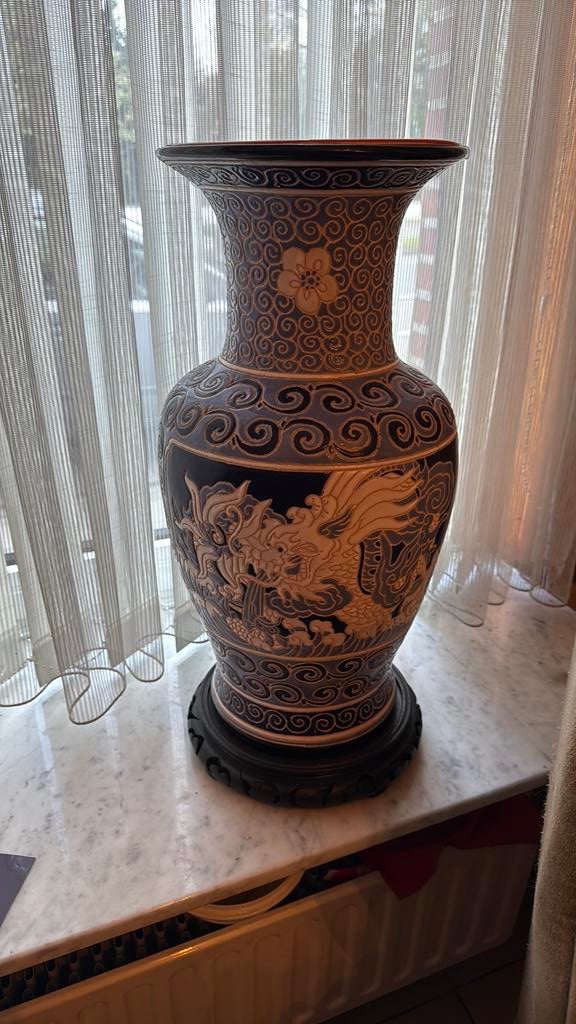 Chinese vaas, Enlèvement