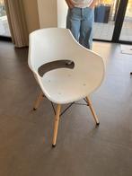 6 eetkamerstoelen, Maison & Meubles, Chaises, Comme neuf, Enlèvement, Cinq, Six Chaises ou plus, Blanc