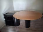 Leolux bureau en 2 stoelen, Ophalen, Bureau