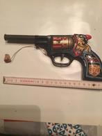 Blikken revolver met kurk, Ophalen of Verzenden