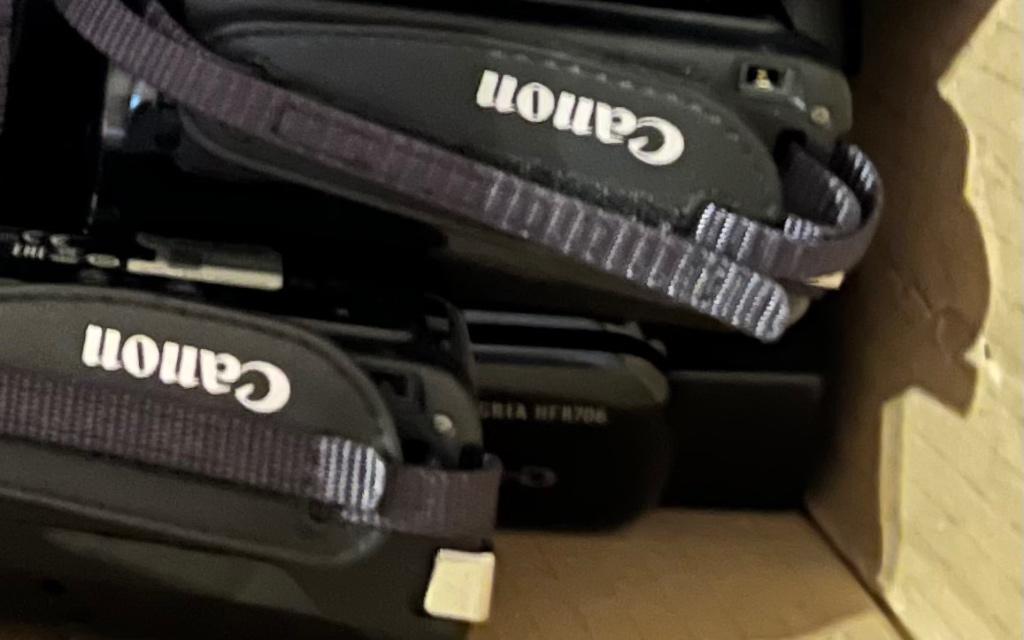 Canon camcorder, Ophalen, Canon