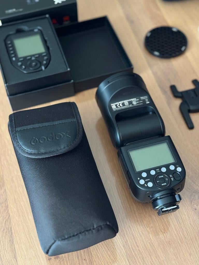 GODOX Speedlite V1 + xPro II Trigger + Accessoires, Audio, Tv en Foto, Ophalen of Verzenden, Zo goed als nieuw, Overige merken