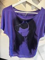 T-shirt violet taille XS, Enlèvement ou Envoi, Taille 34 (XS) ou plus petite, Violet