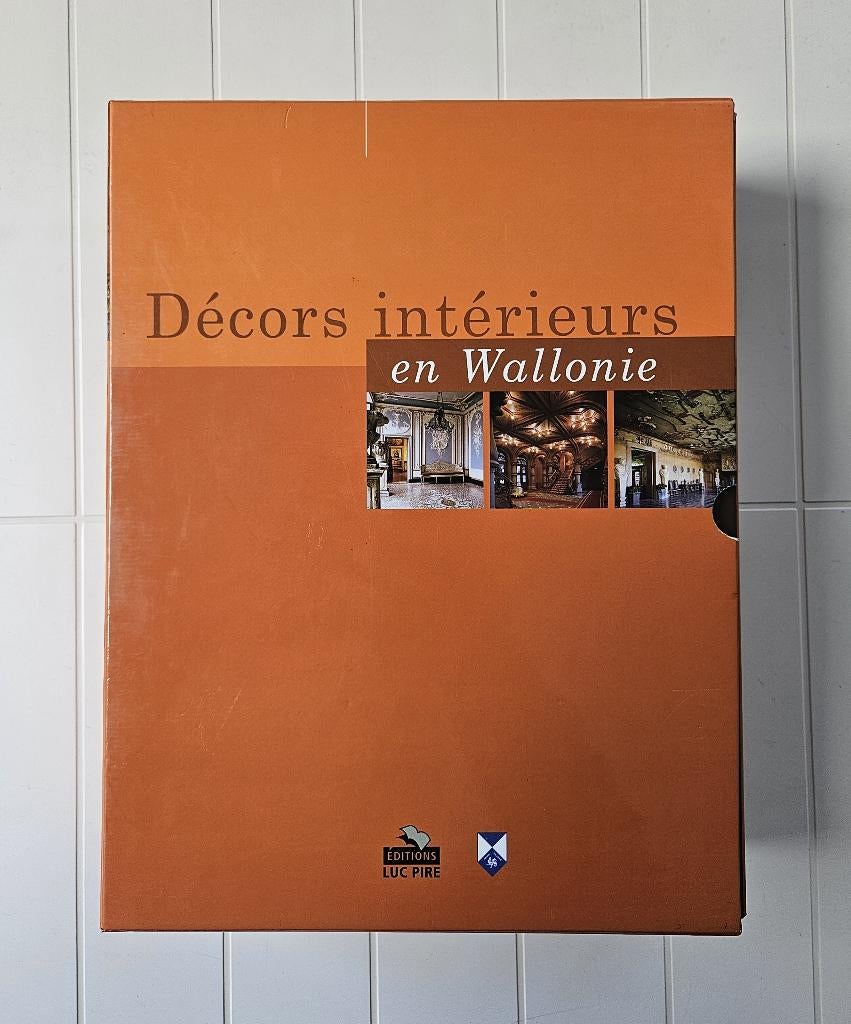 Décors intérieurs en Wallonie - Tome 1,2,3 (Coffret), Livres, Art & Culture | Architecture, Neuf, Enlèvement ou Envoi