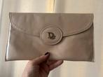 Christian Dior pochette cuir beige vintage, Enlèvement ou Envoi, Beige