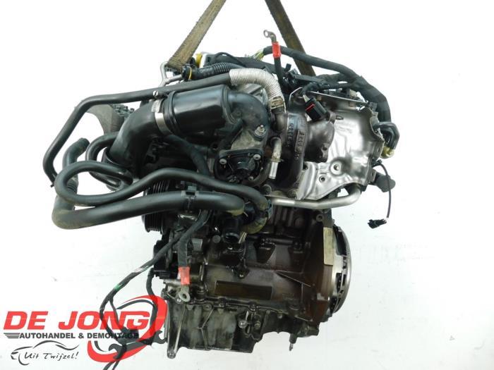 Motor van een Ford Transit Courier, Auto-onderdelen, Motor en Toebehoren, Ford, Gebruikt, 3 maanden garantie, Ophalen of Verzenden