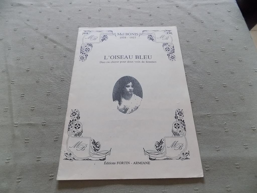 L'oiseau Bleu-Duo de chœur -FORTIN-ARMIANE, Koor, Klassiek, Les of Cursus, Ophalen of Verzenden
