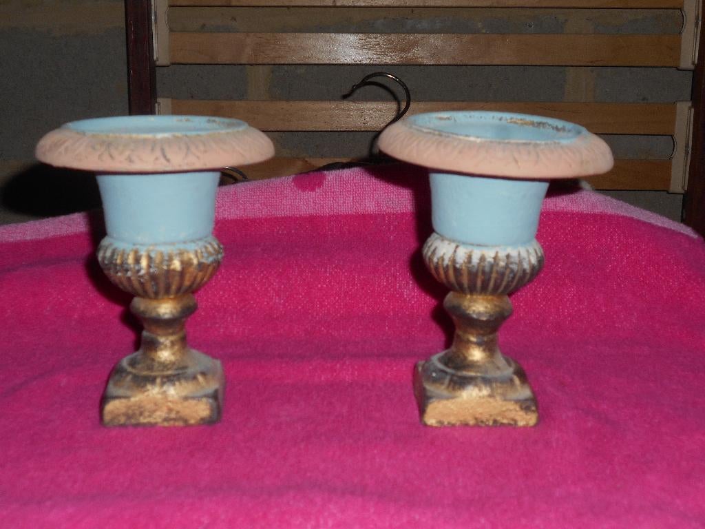 2 petit vases médicis a 30 euros les 2, Enlèvement