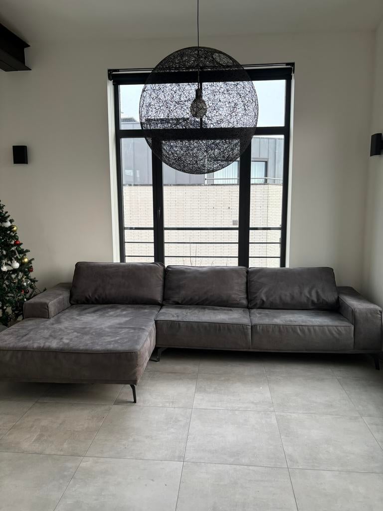 Canape d’angle, Maison & Meubles, Enlèvement, Comme neuf, Cuir