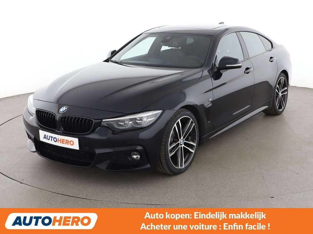 BMW 4 Serie 420 420i Gran Coupé M Sport (automatique), Autos, Cuir, Achat, Noir, 184 ch