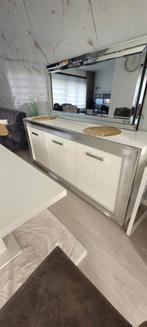 Tafel met 6 stoelen en dresoir met spiegel, Huis en Inrichting, Ophalen