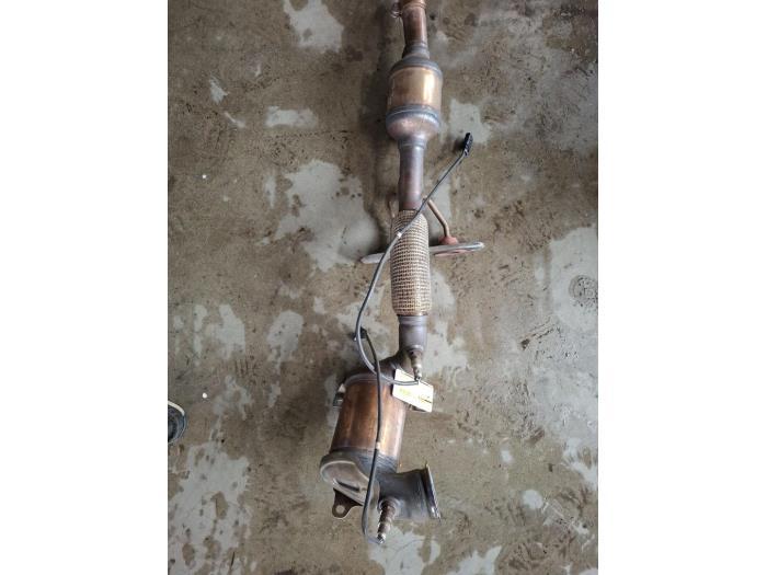 Katalysator van een Volkswagen Polo, Auto-onderdelen, Uitlaatsystemen, Volkswagen, Gebruikt, 3 maanden garantie, Ophalen of Verzenden