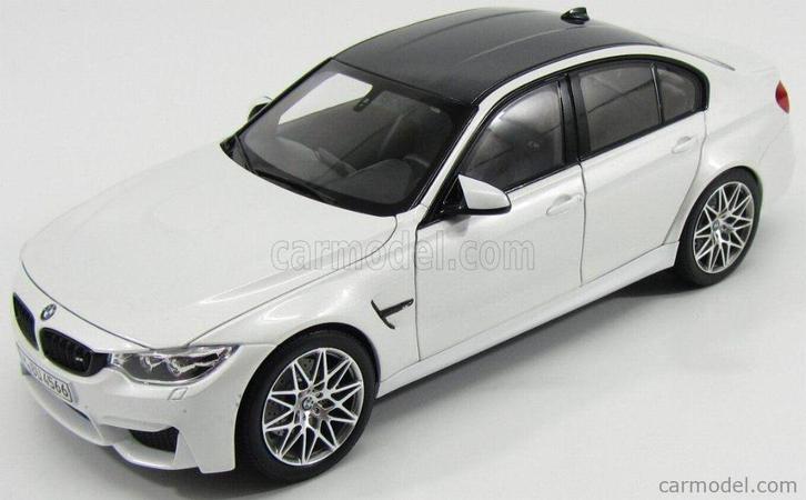 BMW M3 Competition (F80) 2016 Wit NIEUW 1/18, Hobby en Vrije tijd, Modelauto's | 1:18, Nieuw, Auto, Norev, Ophalen of Verzenden