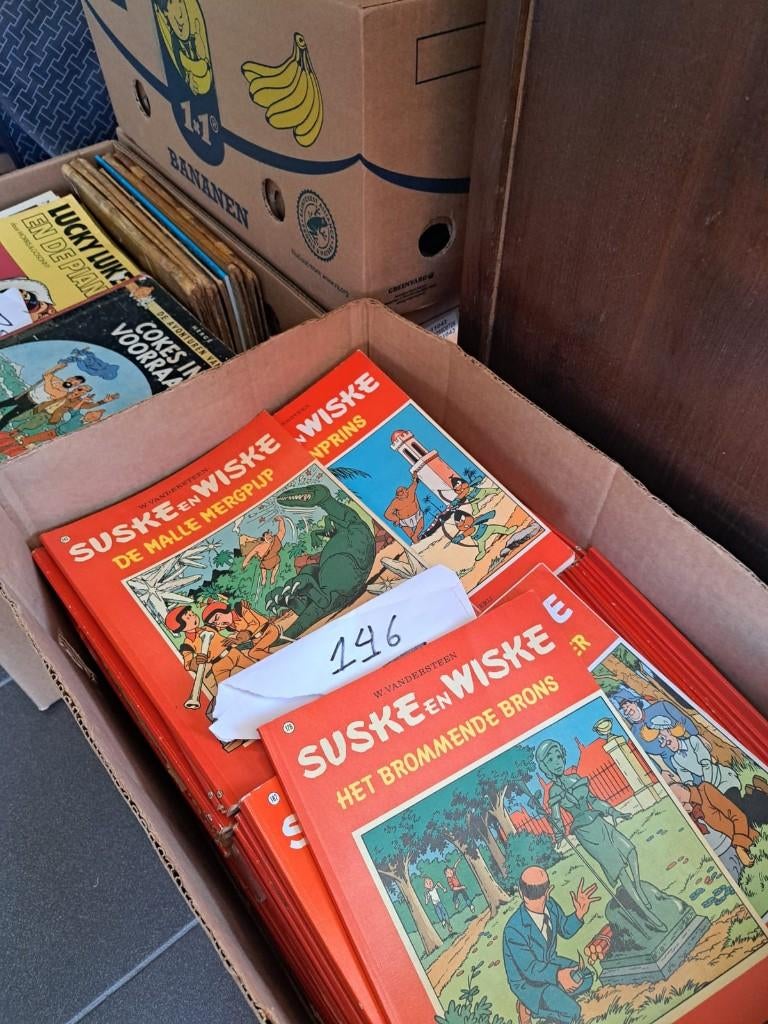 Te koop: garagevondst grote stripboekenverzameling, Verzamelen, Ophalen