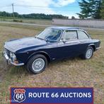 Alfa Romeo Giulia 2000 GT Veloce | 1973 | Route 66 Auctions, Auto's, Zwart, Bedrijf, Handgeschakeld, Overige carrosserie