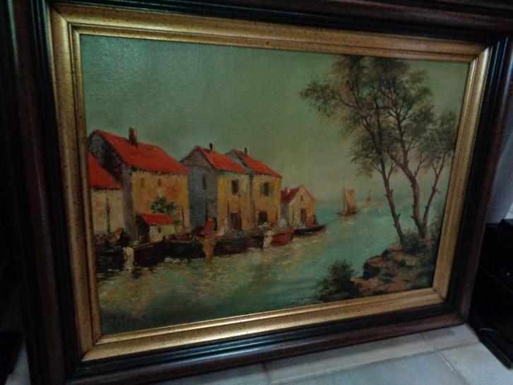 Pagani (19e siècle) -École italienne -Mentionné au BENEZIT.., Antiquités & Art, Art | Peinture | Classique, Enlèvement ou Envoi