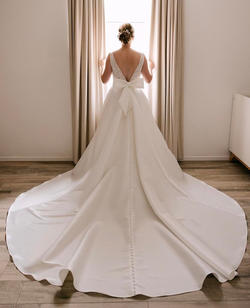 Trouwjurk Essence of Australia, Kleding | Dames, Trouwkleding en Trouwaccessoires, Ophalen, Zo goed als nieuw, Trouwjurk