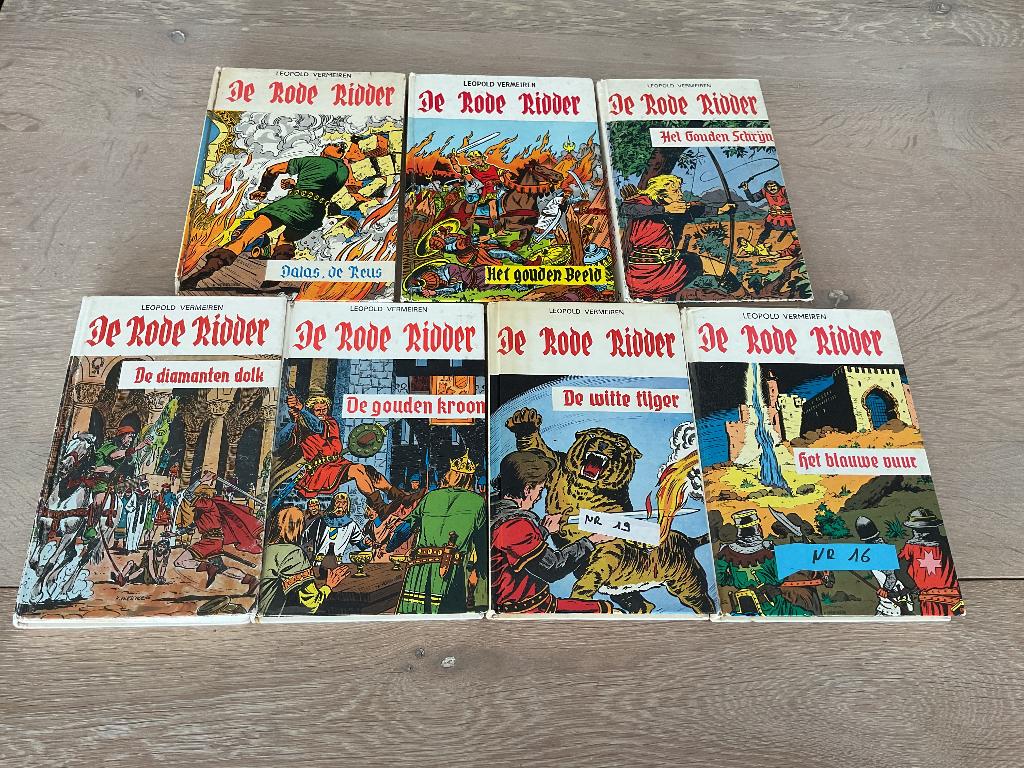 De rode ridder Leopold Vermeiren boeken, Gelezen, Leopold Vermeiren., Ophalen of Verzenden, Fictie