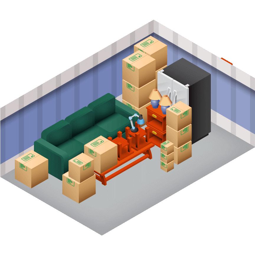 Opslagruimte te huur 10m², Immo, Garages en Parkeerplaatsen, Hasselt