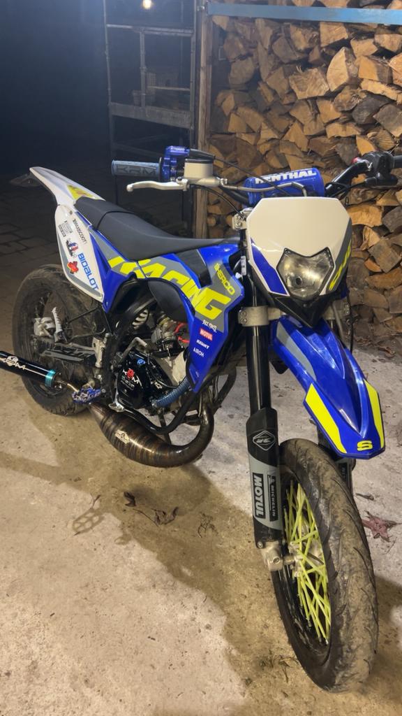 Sherco smrs 50 2023 UNIEK!!!, 6 versnellingen, Zo goed als nieuw, 96 cc, Ophalen