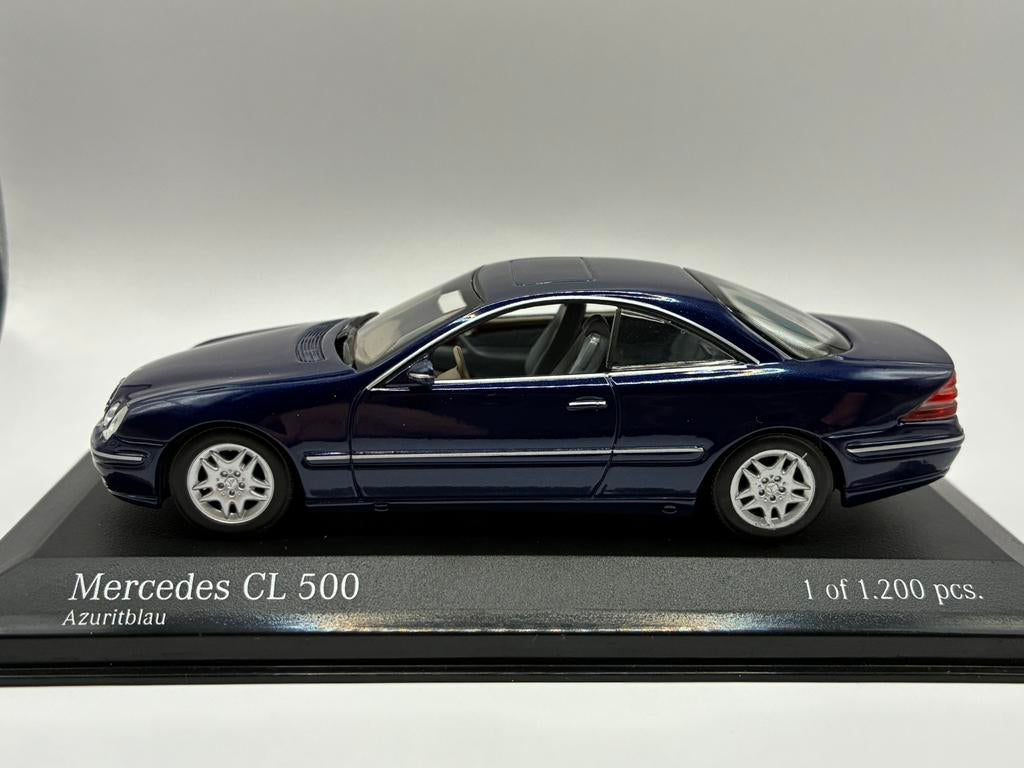 Mercedes-Benz CL500 Coupé (Type C215) 1999 - MiniChamps, Envoi, Comme neuf, Voiture, MiniChamps