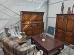 Complete landelijke meubelset – eiken kasten, zetels & tafel, Tuin en Terras, Ophalen