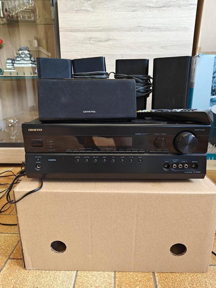 Onkyo TX-SR508  home cinema, Audio, Tv en Foto, Home Cinema-sets, Ophalen