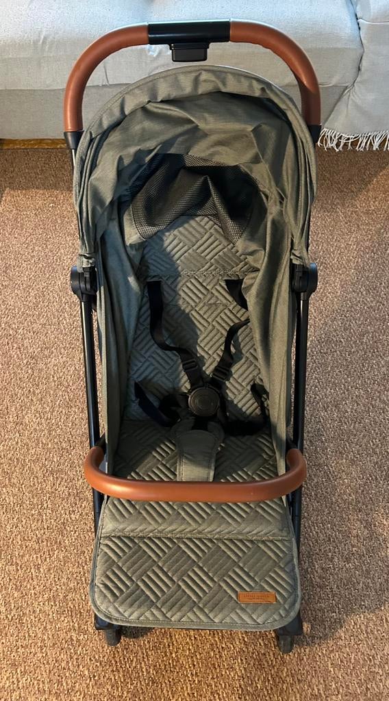 Little Dutch buggy - olijfgroen (voetenzak en regenhoes), Kinderen en Baby's, Ophalen, Zo goed als nieuw, Overige merken, Regenhoes