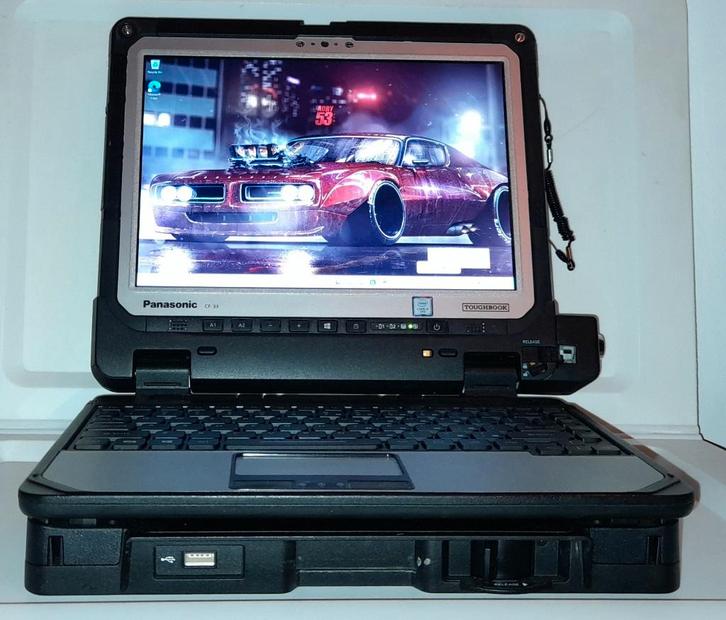 PANASONIC TOUGHBOOK CF-33 1TB SSD, QHD TOUCHSCREEN, Computers en Software, Android Tablets, Refurbished, Wi-Fi en Mobiel internet