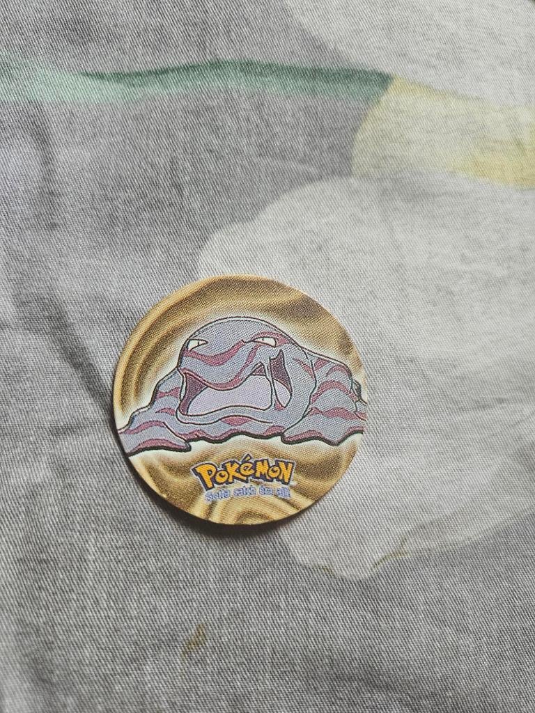 pokemon flippo uit Indonesie Muk fraai, Ophalen of Verzenden, Losse flippo's