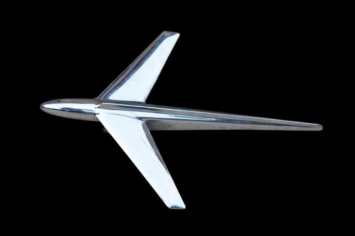 mascotte capot ford crestline 1952 usa oldtimer, Antiquités & Art, Curiosités & Brocante, Enlèvement ou Envoi