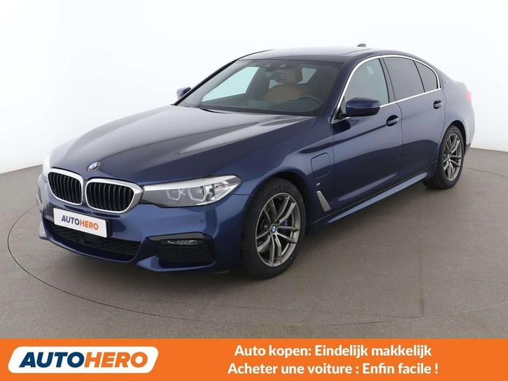 BMW 5 Serie 530 530e M Sport (bj 2018, automaat), Auto's, BMW, Te koop, 5 Reeks, ABS, Adaptive Cruise Control, Airbags, Bluetooth