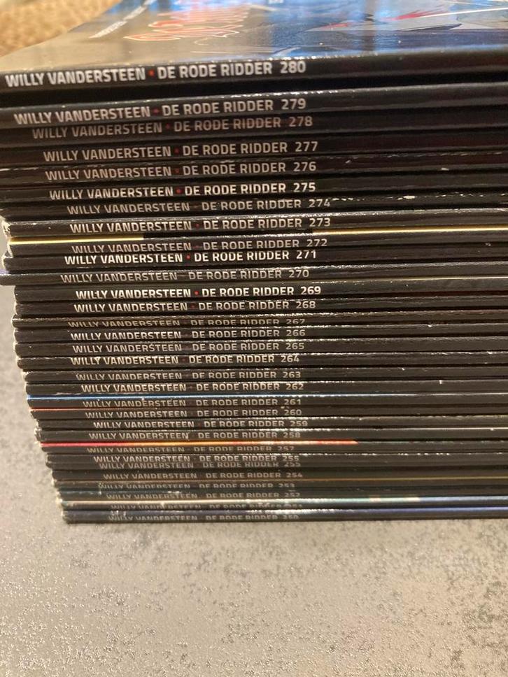 De rode ridder, Boeken, Stripverhalen, Gelezen, Complete serie of reeks, Ophalen