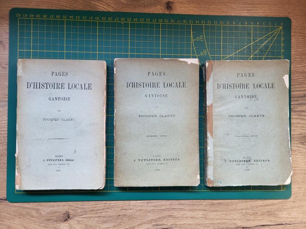 Heemkunde Gent - Prosper Claeys - Histoire locale Gantoise, Ophalen of Verzenden, Gelezen