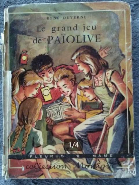 "Le grand jeu de Païolive" René Duverne (1959), Enlèvement ou Envoi, Fiction, René Duverne, Utilisé