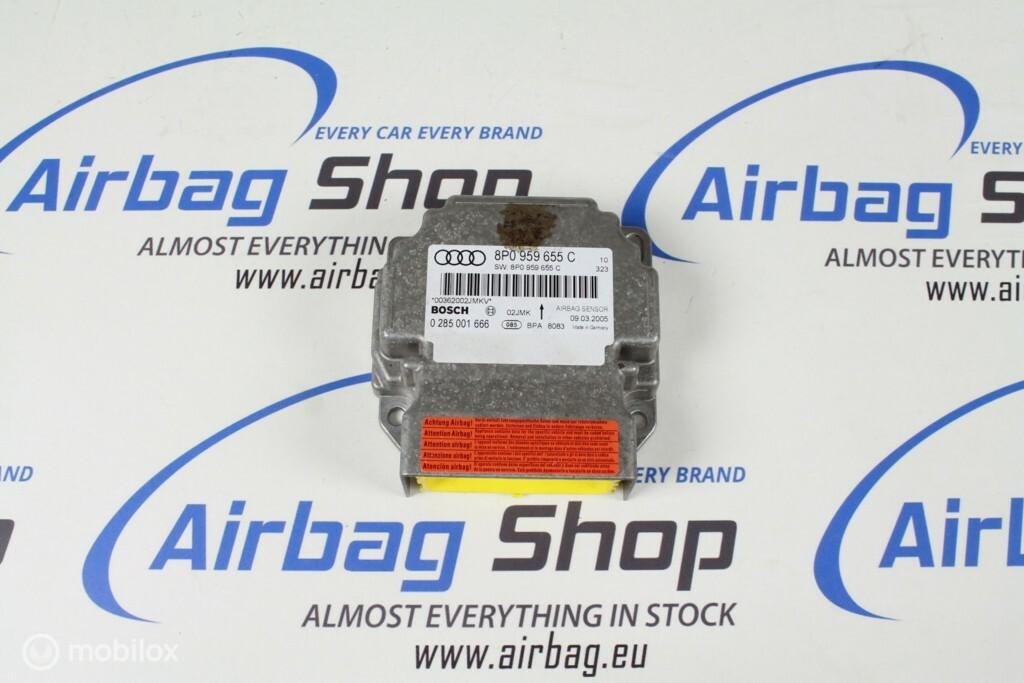 Airbag module Audi A3 8P (2005), Autos : Pièces & Accessoires, Enlèvement ou Envoi, Utilisé