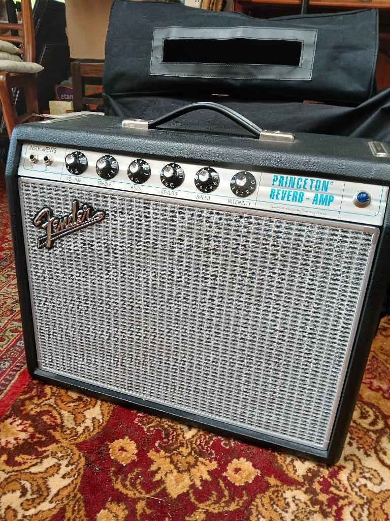Fender 68 custom princeton Reverb, Muziek en Instrumenten, Ophalen, Zo goed als nieuw, Gitaar, Minder dan 50 watt