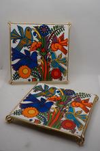 Lot 2 Villeroy & Boch Acapulco onderzetters/tegels, Huis en Inrichting, Keuken | Servies, Gebruikt, Keramiek, Overige typen, Ophalen of Verzenden