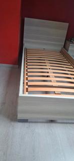 1 persoonsbed met lattenbodem, Huis en Inrichting, Slaapkamer | Bedden, Ophalen