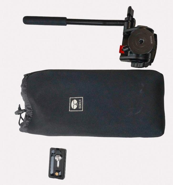 Tête vidéo professionnelle, légère SIRUI VA-5, TV, Hi-fi & Vidéo, Photo | Trépieds & Rotules, Comme neuf, Autres types, Moins de 150 cm