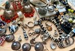 Grand Lot bijoux vintage en argent et fantaisie, Envoi, Argent