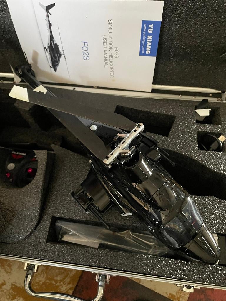 YUXIANG F02S Airwolf 9CH 2.4G GPS Hélicoptère RTF, Ophalen of Verzenden, Nieuw, Helikopter, Overige merken