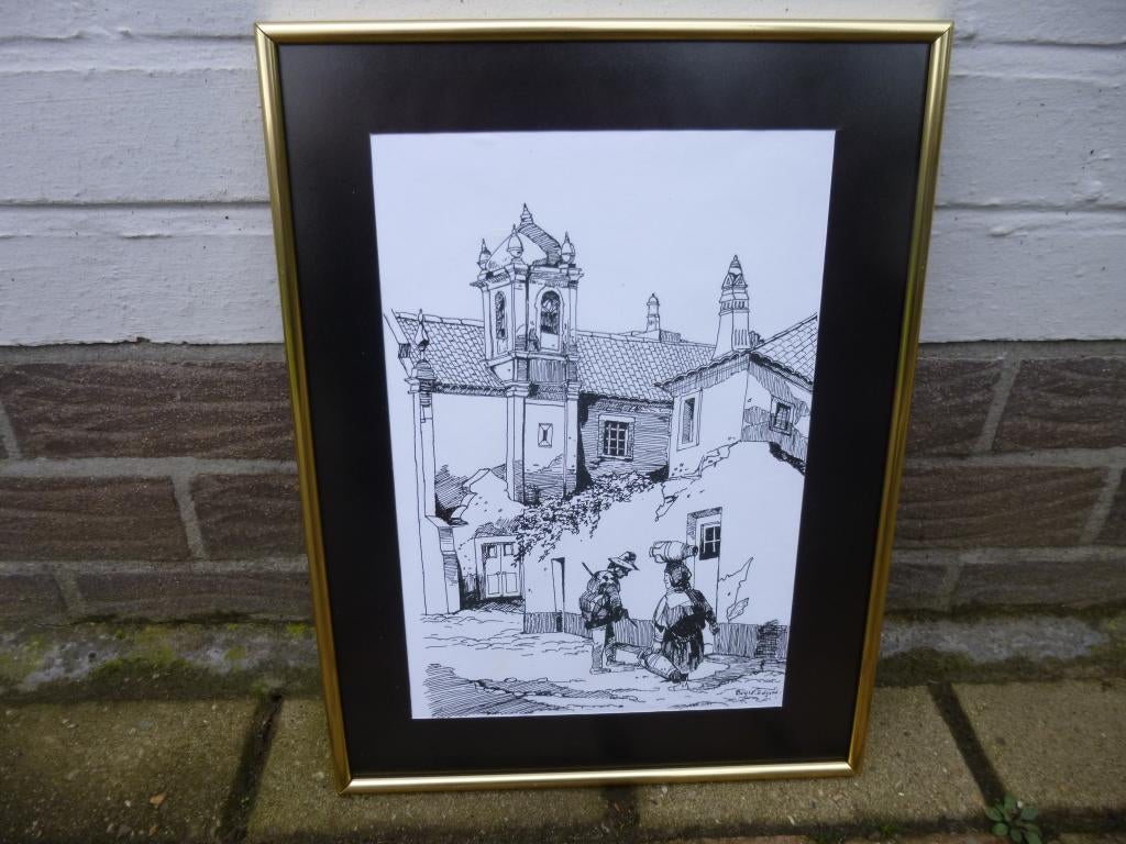 Een pentekening., Enlèvement