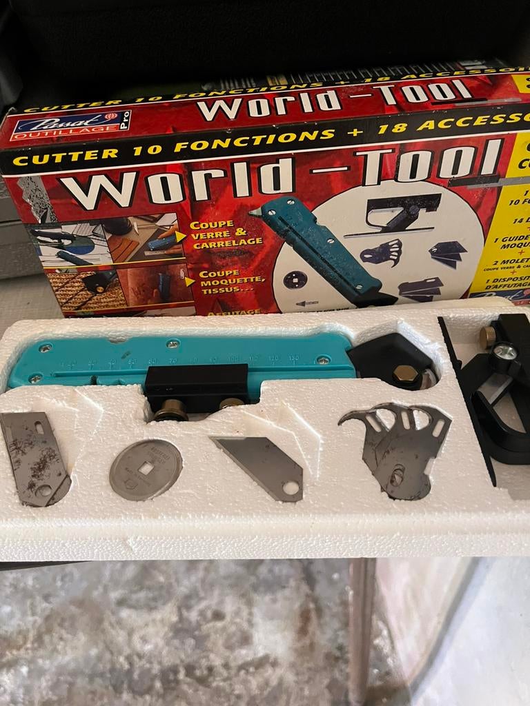 Cutter met toebehoren, Ophalen