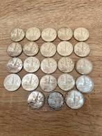 23 Stuks 50F Belgie Zilver, Ophalen, Zilver, Zilver
