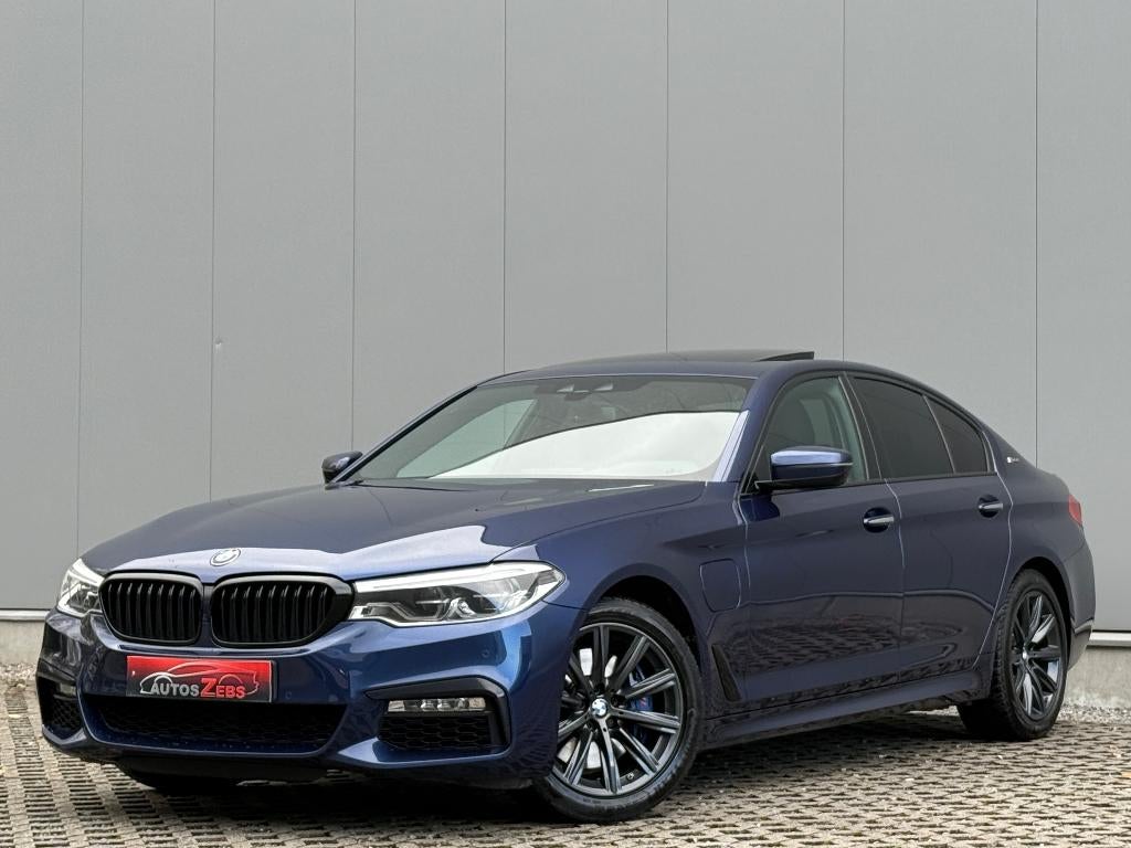 Bmw 530eA PHEV M-Pack BTW/VAT/TVA Opendak Led Dodehoek, Auto's, BMW, Bedrijf, Te koop, 5 Reeks, ABS, Achteruitrijcamera, Airbags