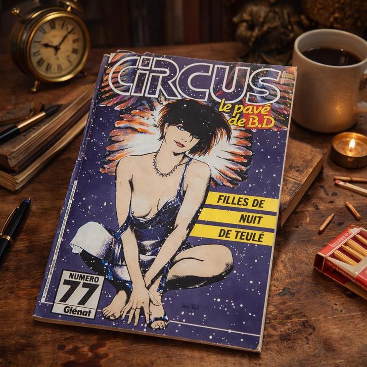 BD Circus n77 – 1984 – Glénat – vintage – bon état, Livres, BD | Comics, Comme neuf, Europe, Enlèvement ou Envoi